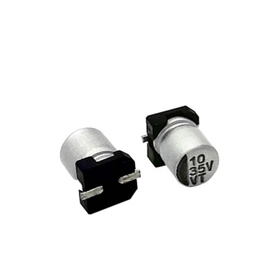 10uF 35V SMD Electrolytic Capacitor - 5 Pieces Pack